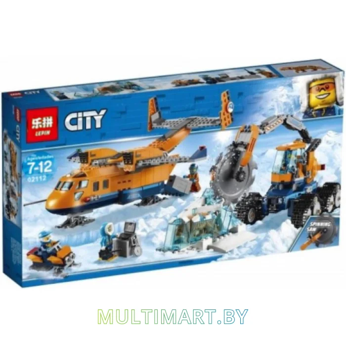 Конструктор Lepin 02112 Арктическая экспедиция. Грузовой самолет